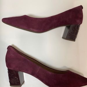 Taryn Rose Suede Heels